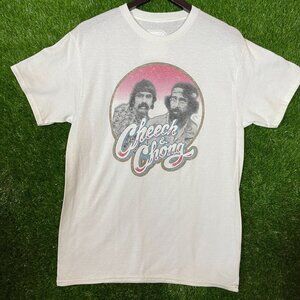 Cheech and Chong Classic Comedy Duo Style Movie T-shirt size Large
